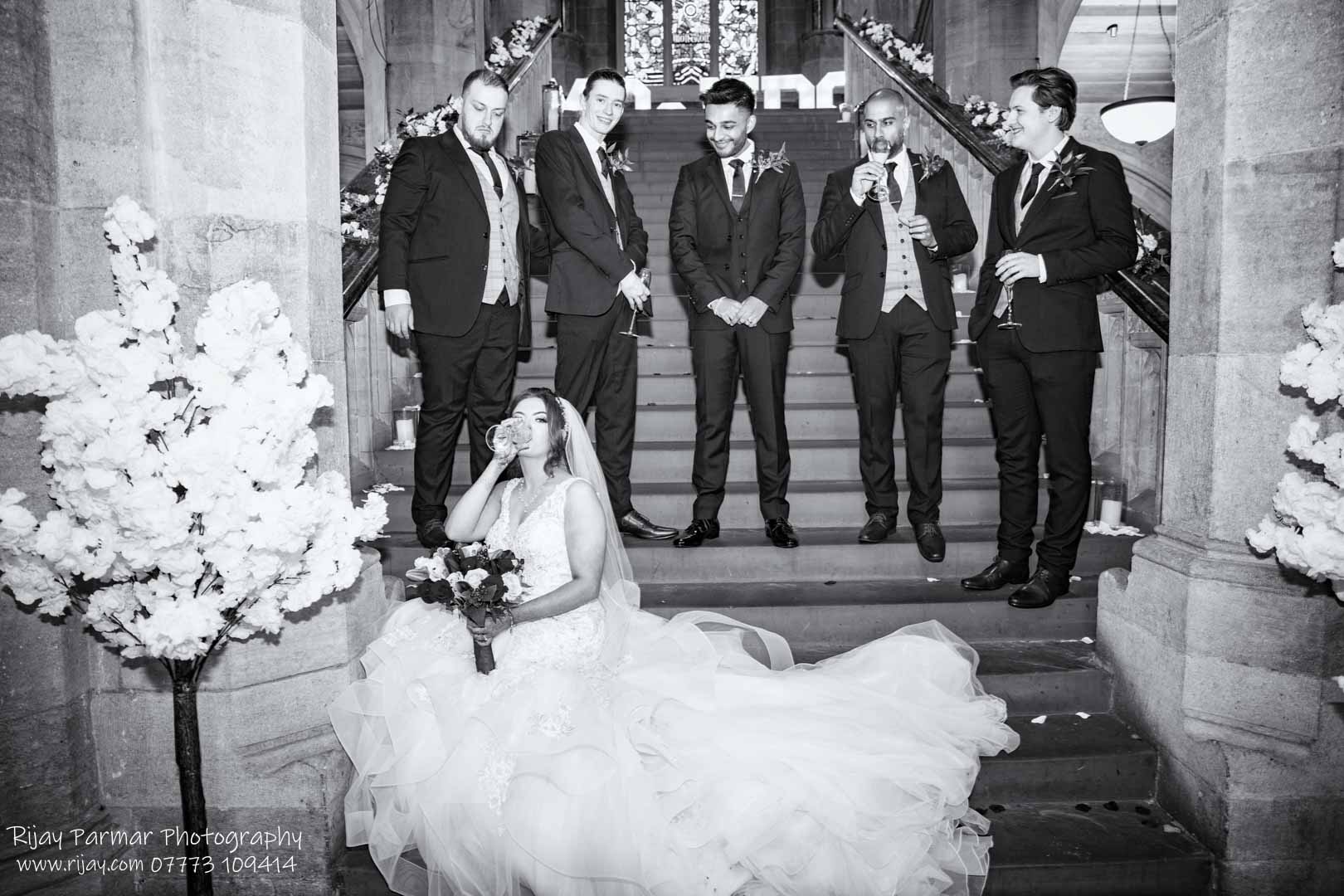 Keiran and Sophie's wedding photography Rochdale Town Hall Esplanade (88 of 106)